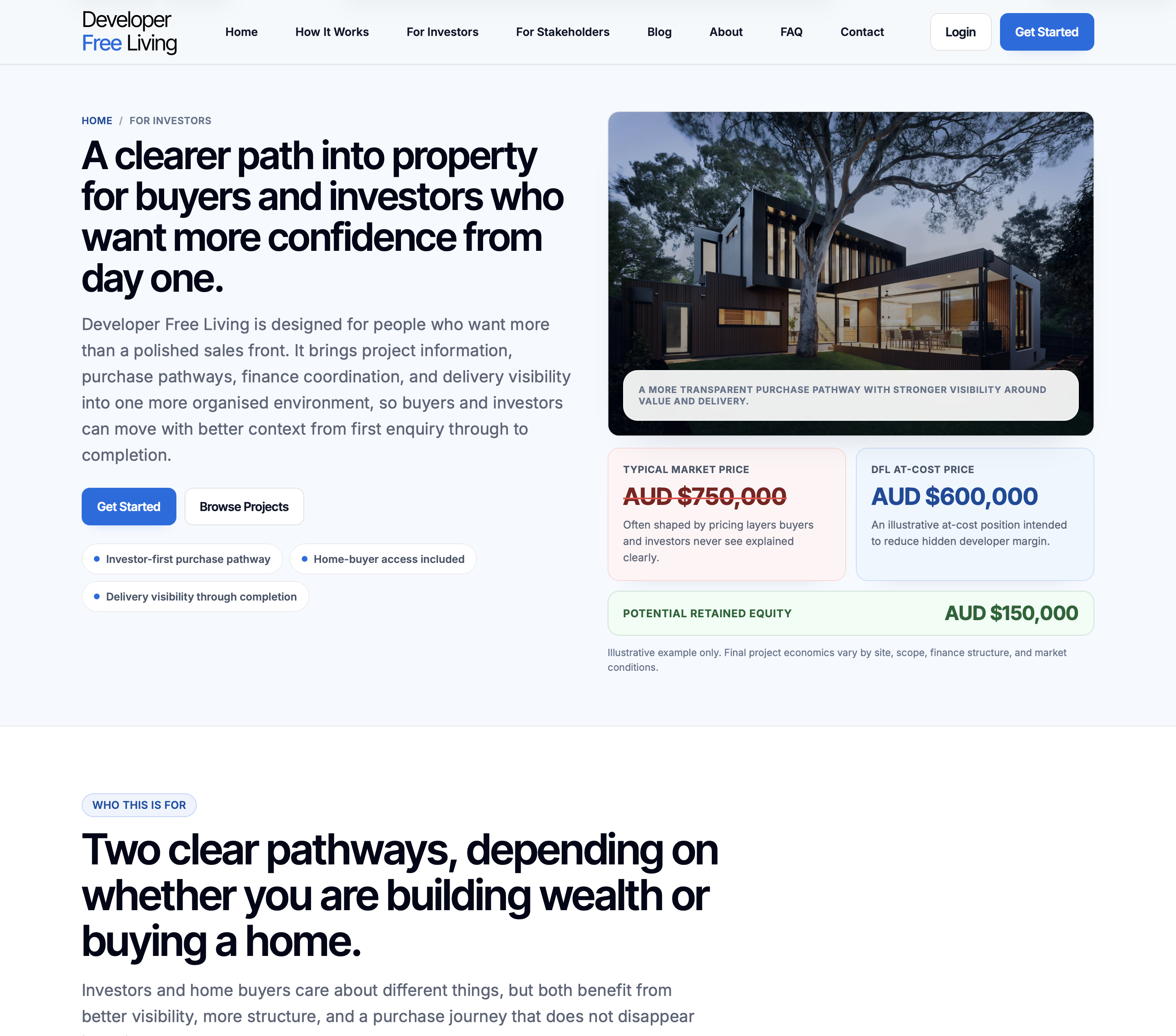 For investors overview