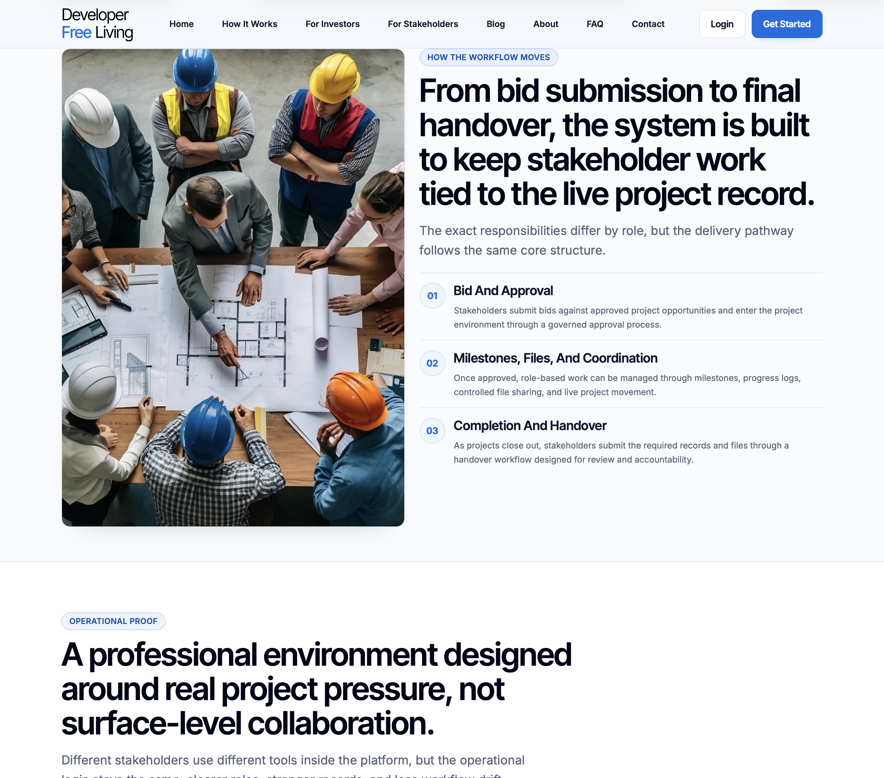 Stakeholder workflow