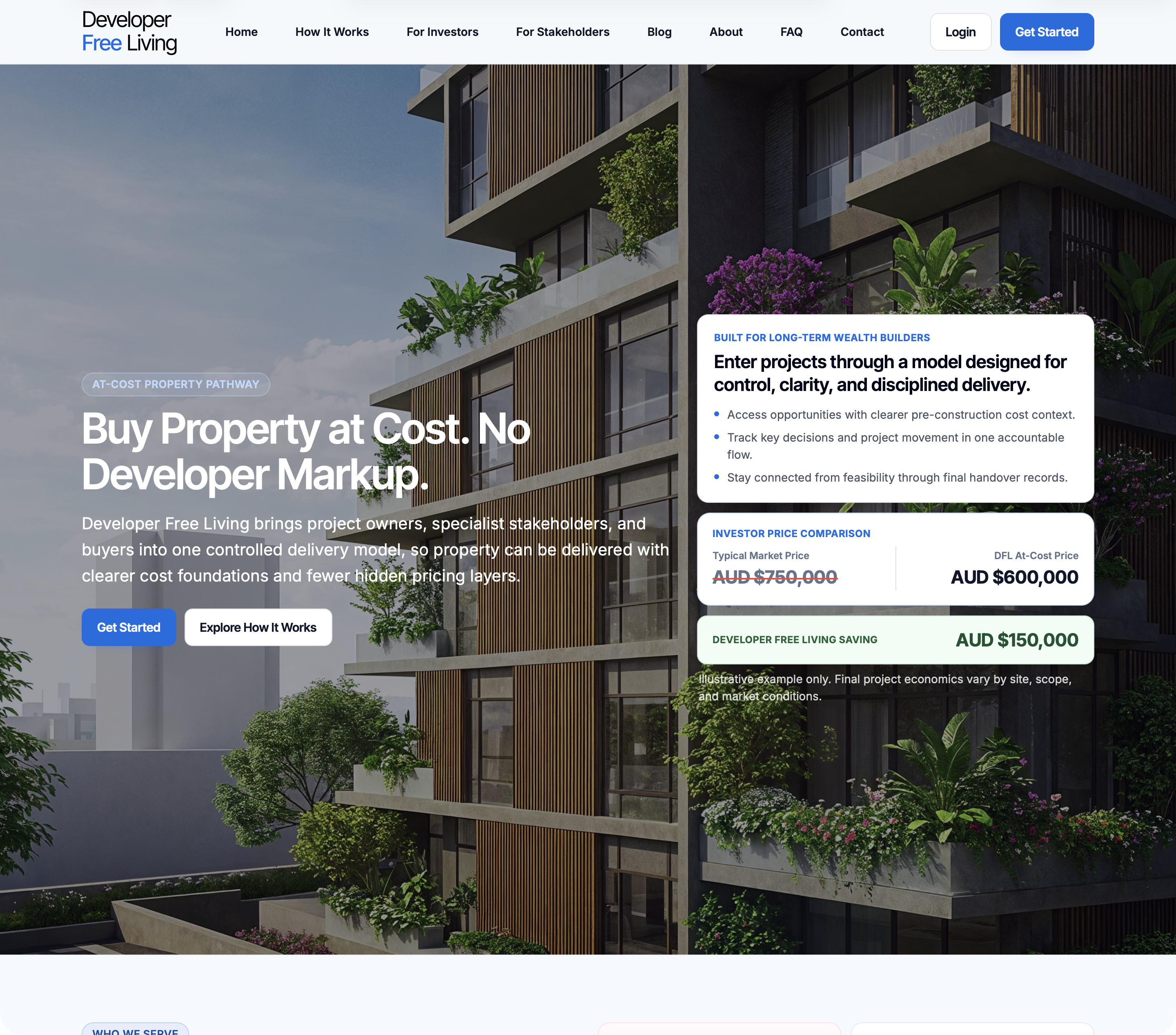 Homepage hero