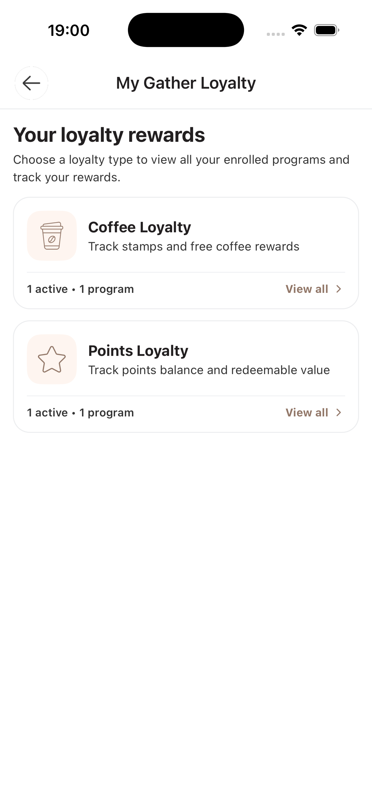 Loyalty hub