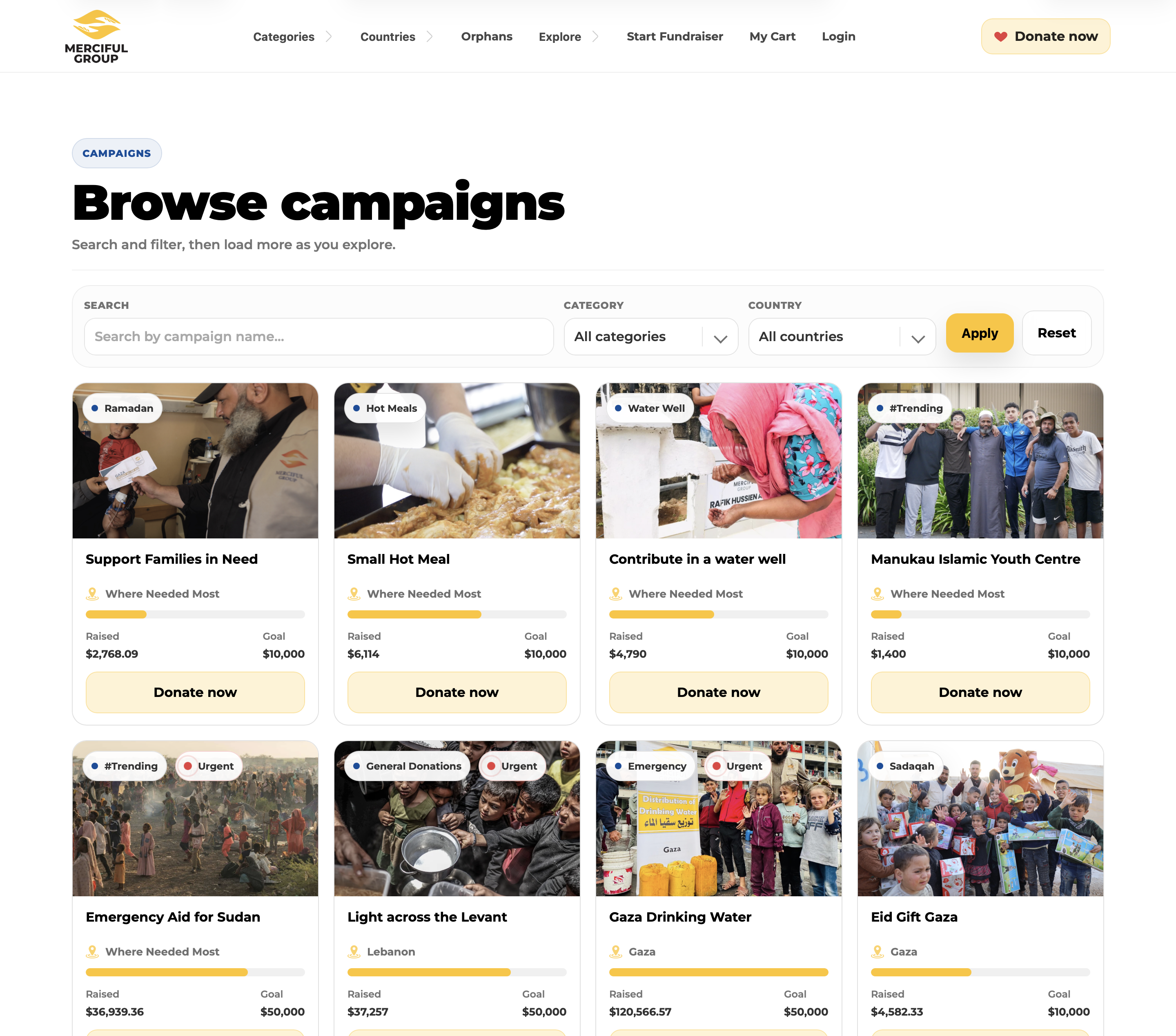 Campaign archive