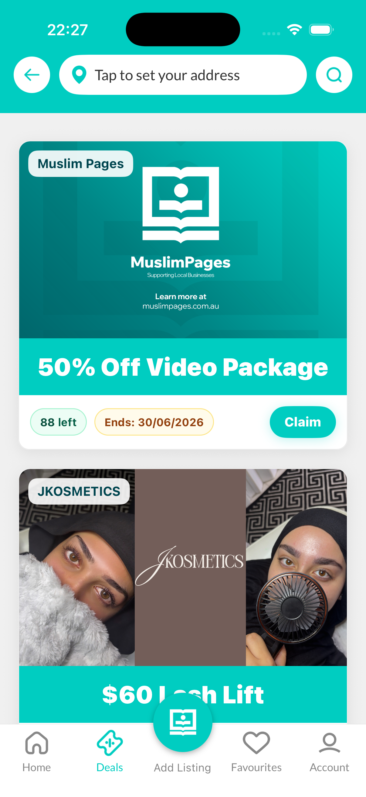 App deals feed