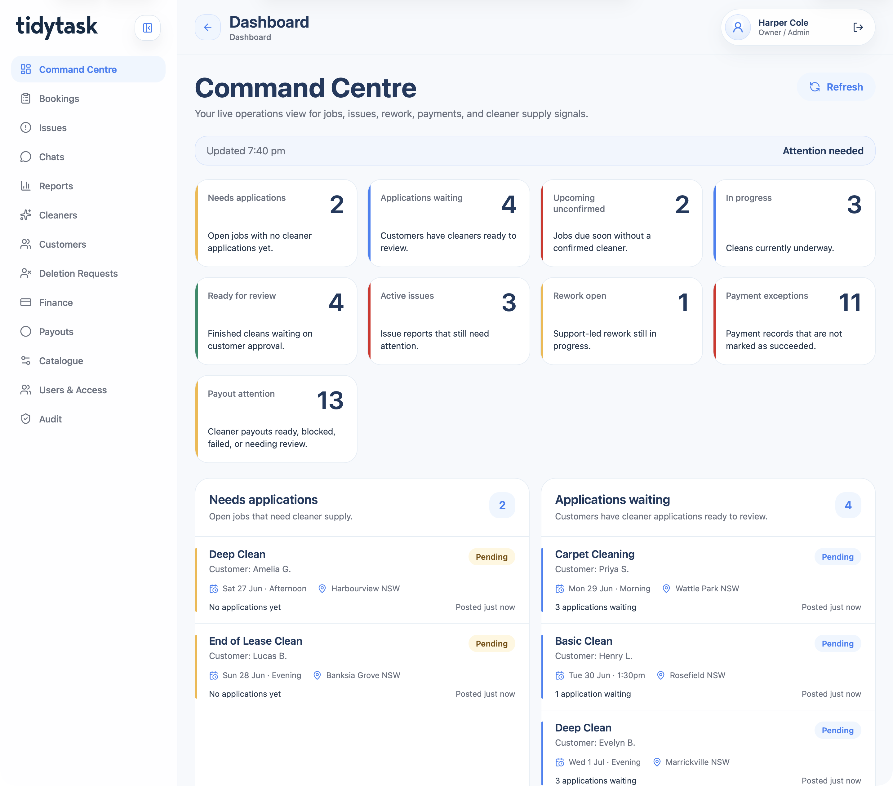 Command Centre