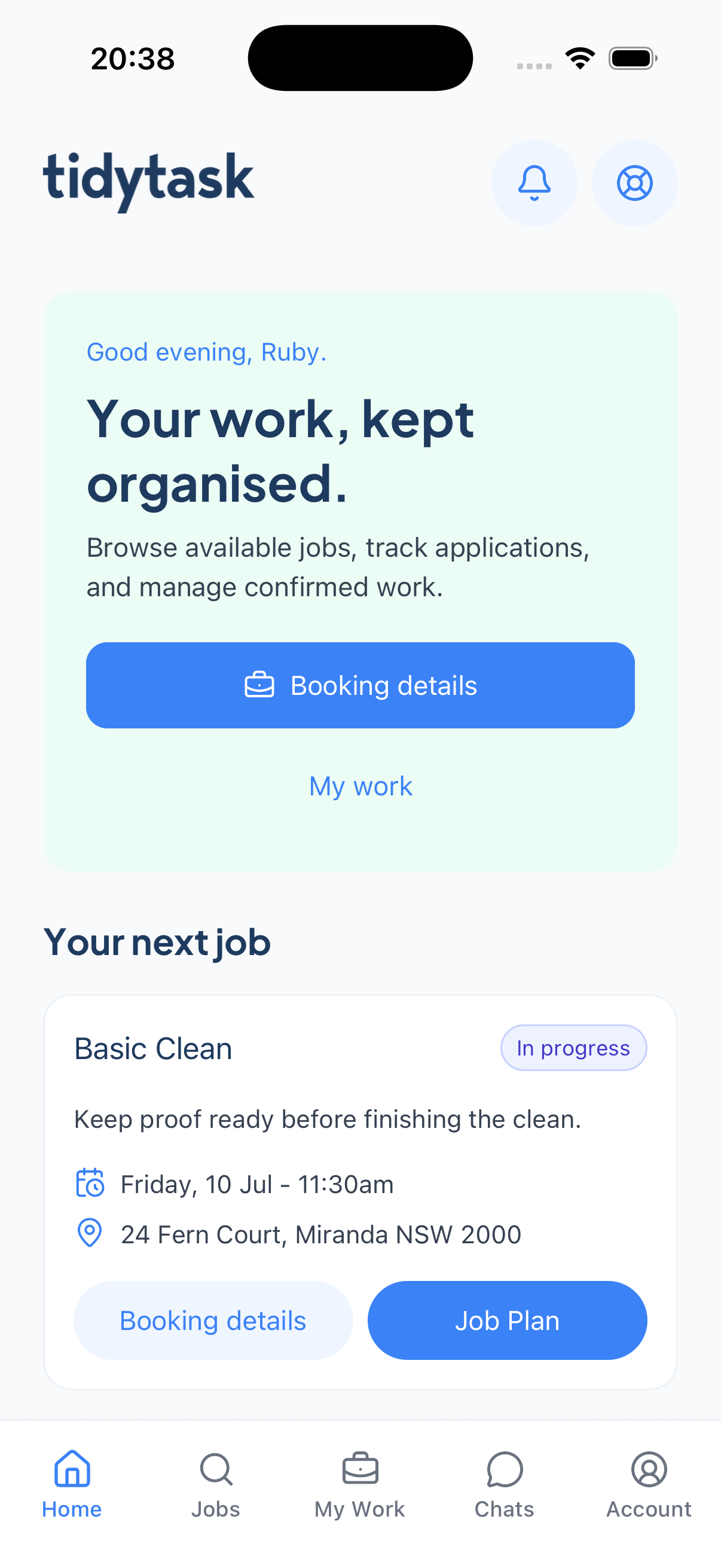 Cleaner home