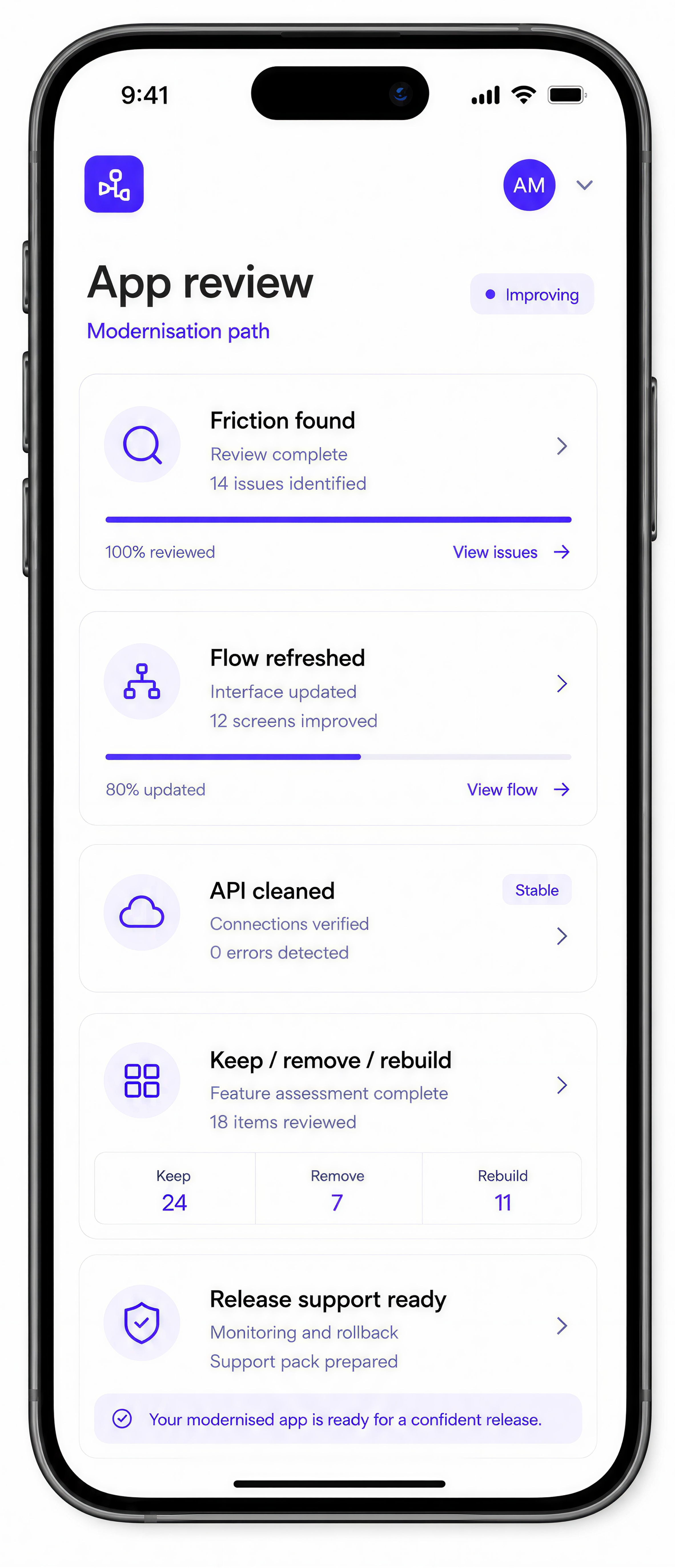 Mobile App Modernisation