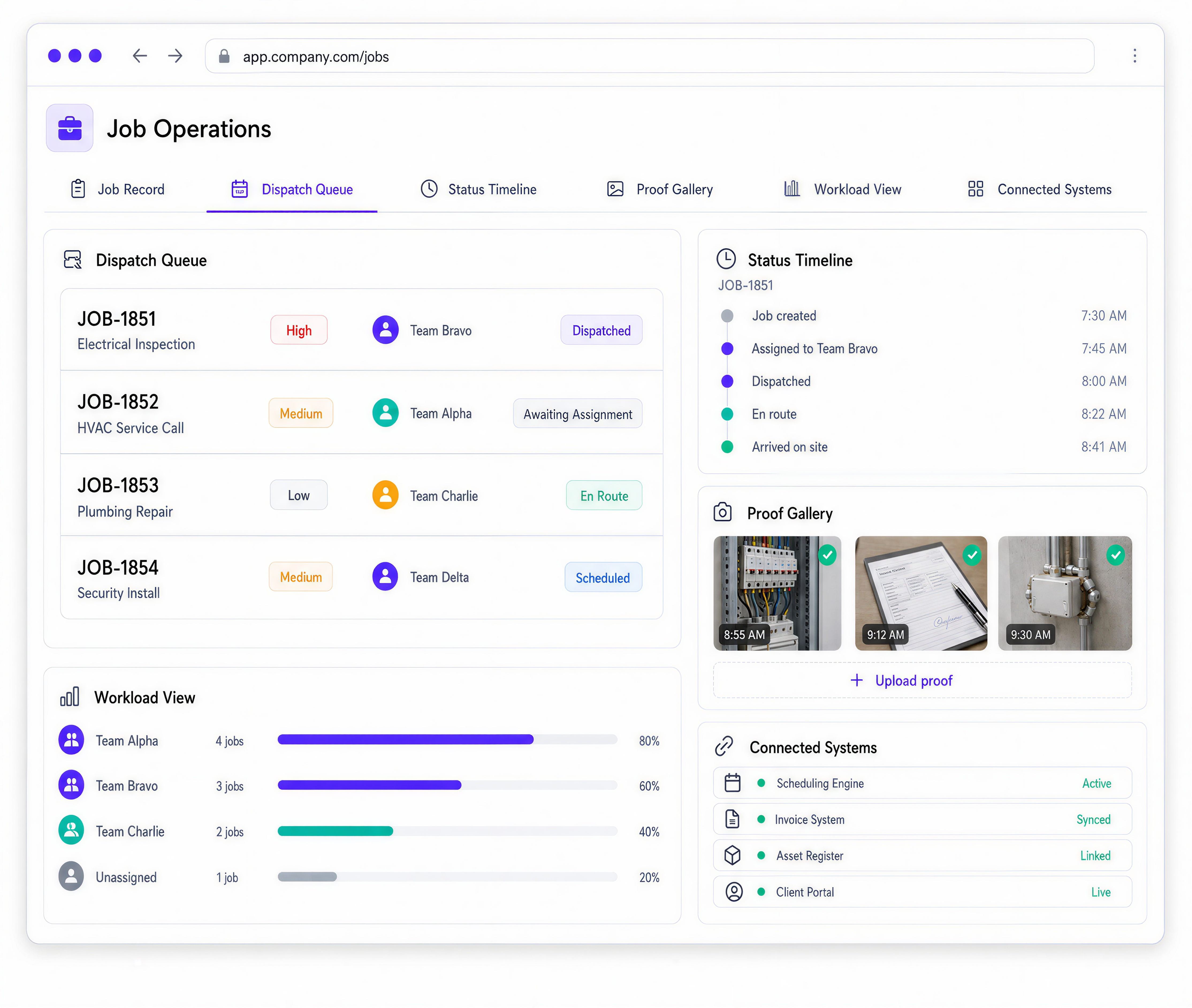 Job Management System Development