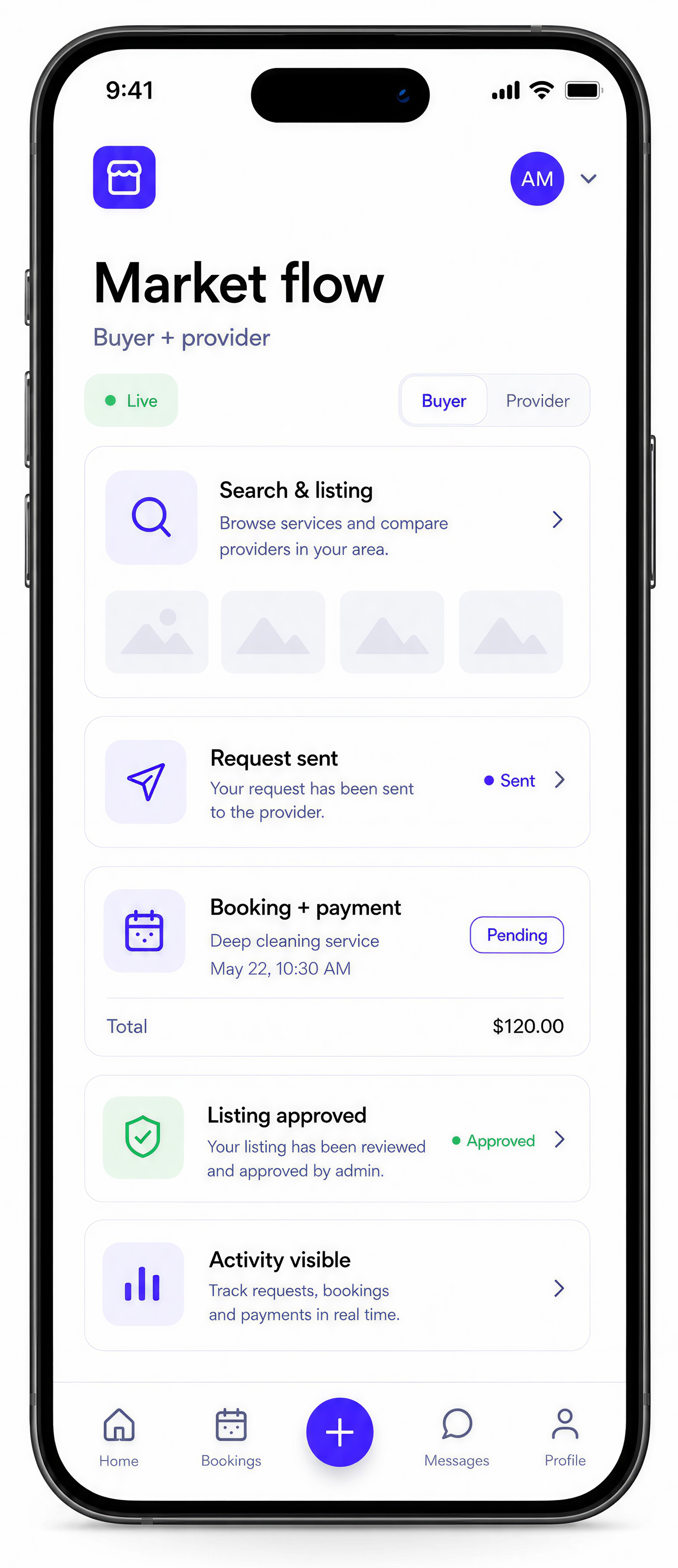 Marketplace App Development
